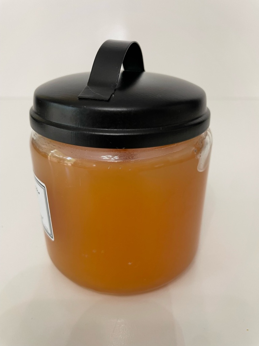 Lantern Hill Mimosa & Mandarin Scented Candle, Orange Single Wick Jar Candle - Picture 3 of 7